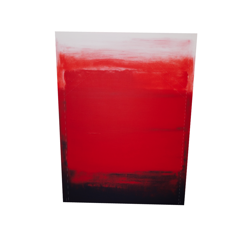 Haute Curations - Fine Abstract Art Print - Colour Fields 2 3D model
